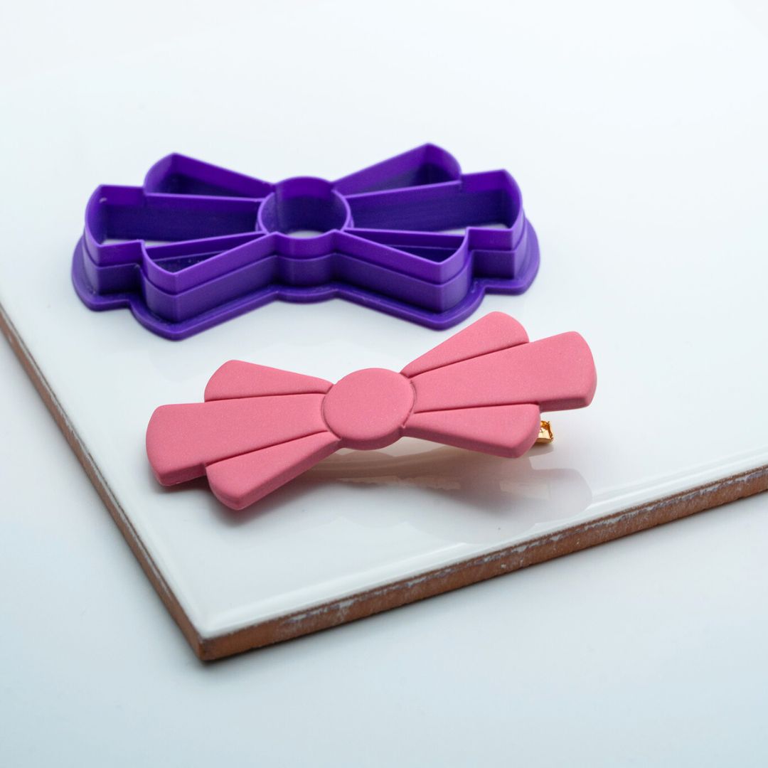 Emporte-piece barrette Noeud