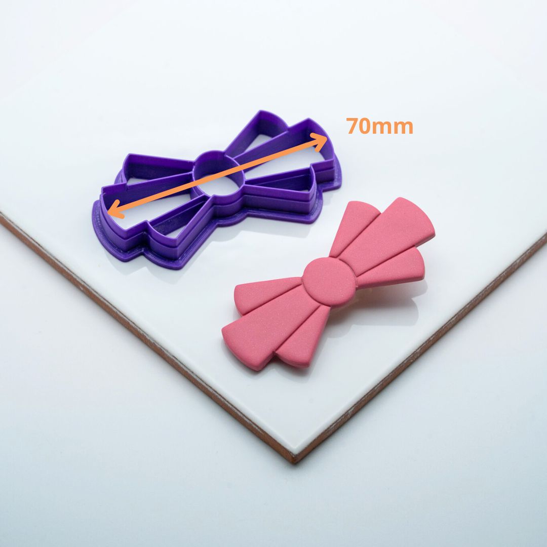 Emporte-piece barrette Noeud