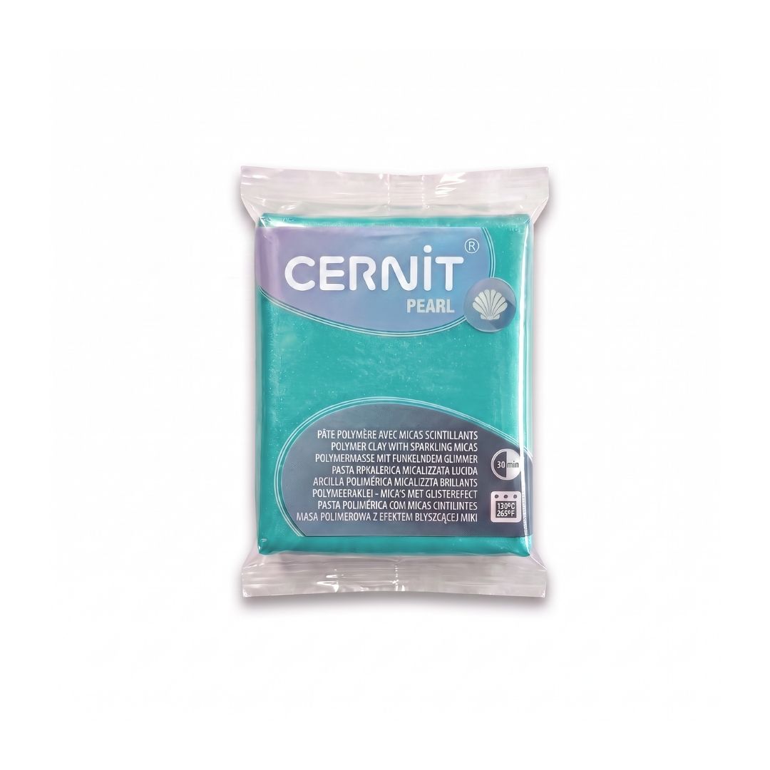 Pâte Cernit Pearl – Vert (n°600)