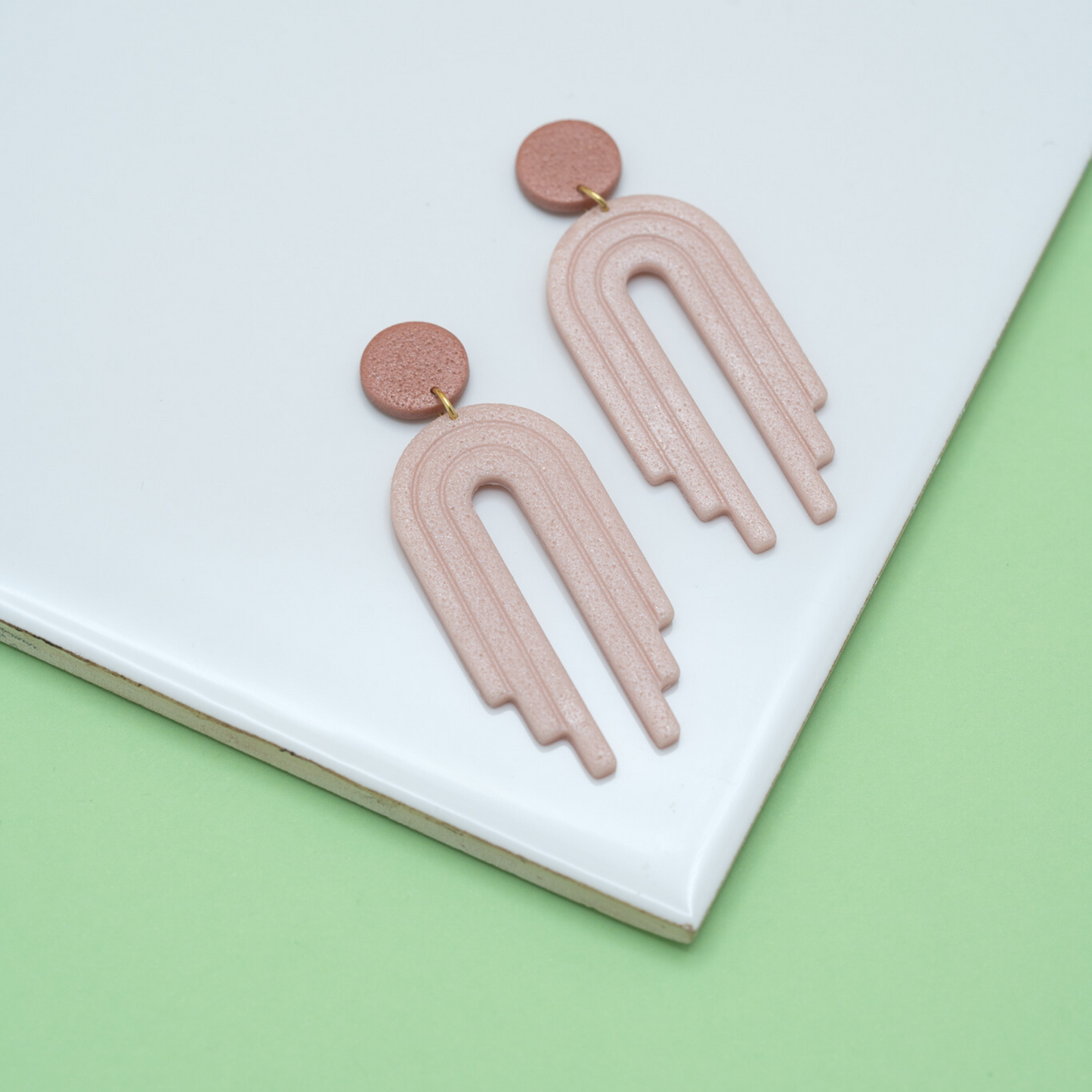 Coupeur d'argile Art Déco pour bijoux en pâte polymère