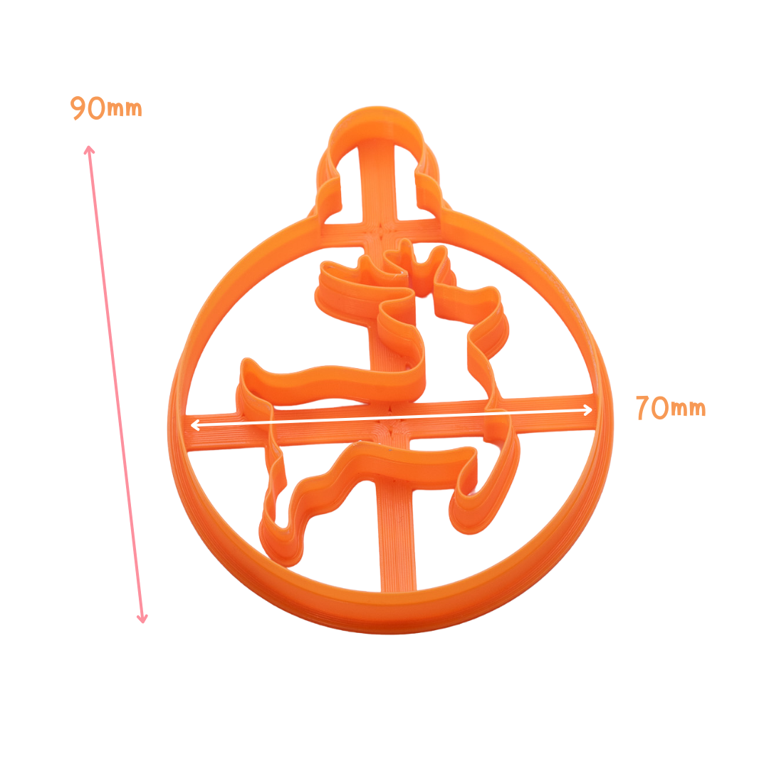Emporte pièce Boule Renne (adapté à l'argile)