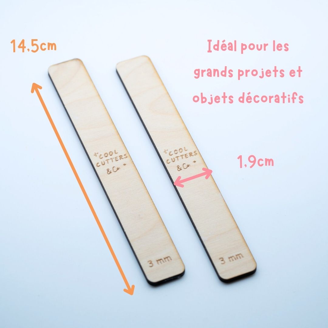 Guide de profondeur longueur 14,5cm (pour grands projets) - 3mm