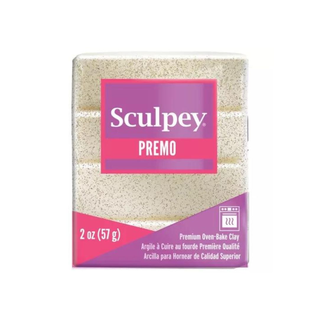 Sculpey Premo 57g Frost White Glitter