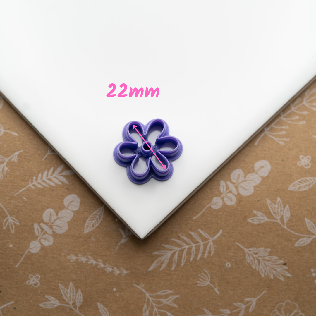 Lot emporte-pieces petite fleur