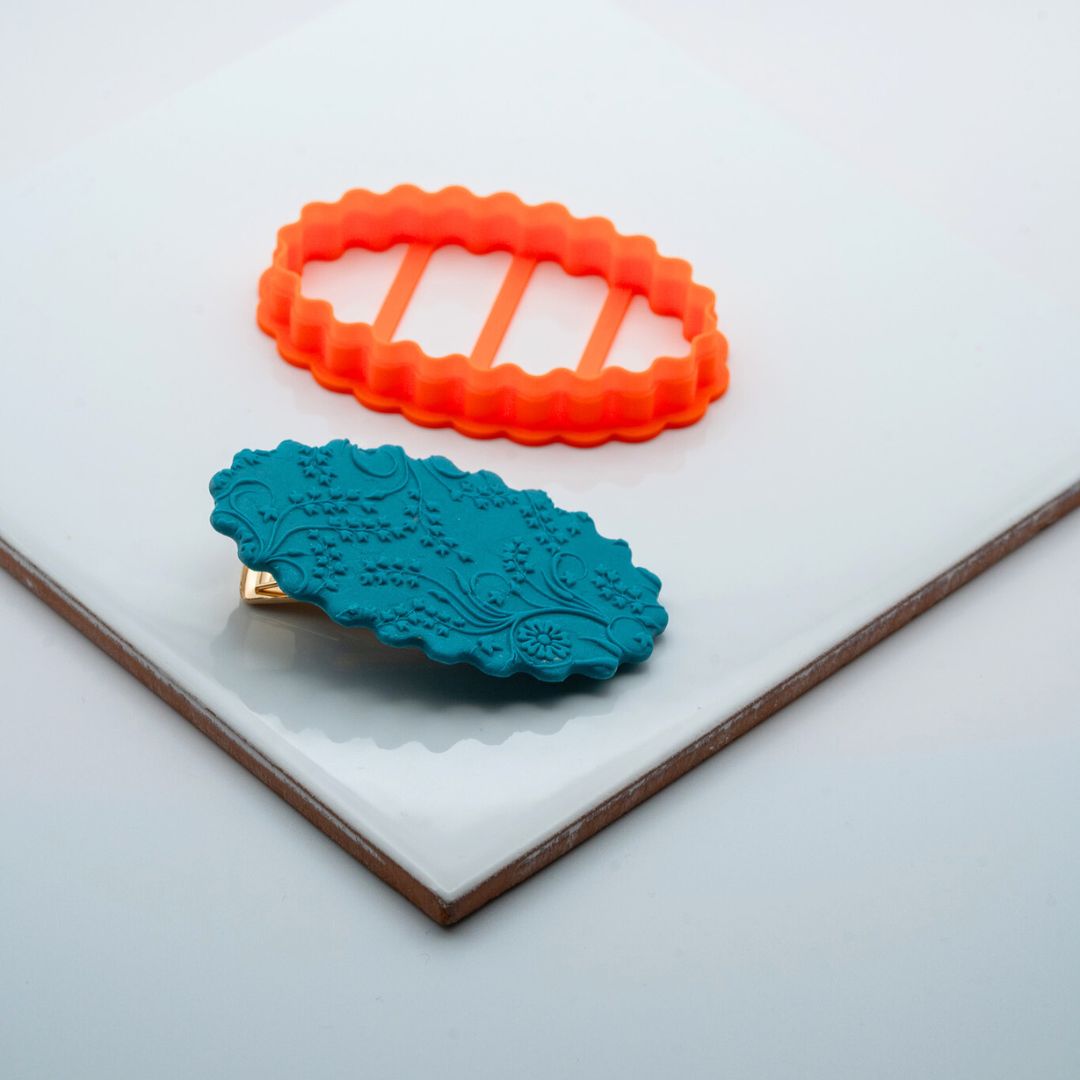 Emporte-piece barrette Ovale Feston