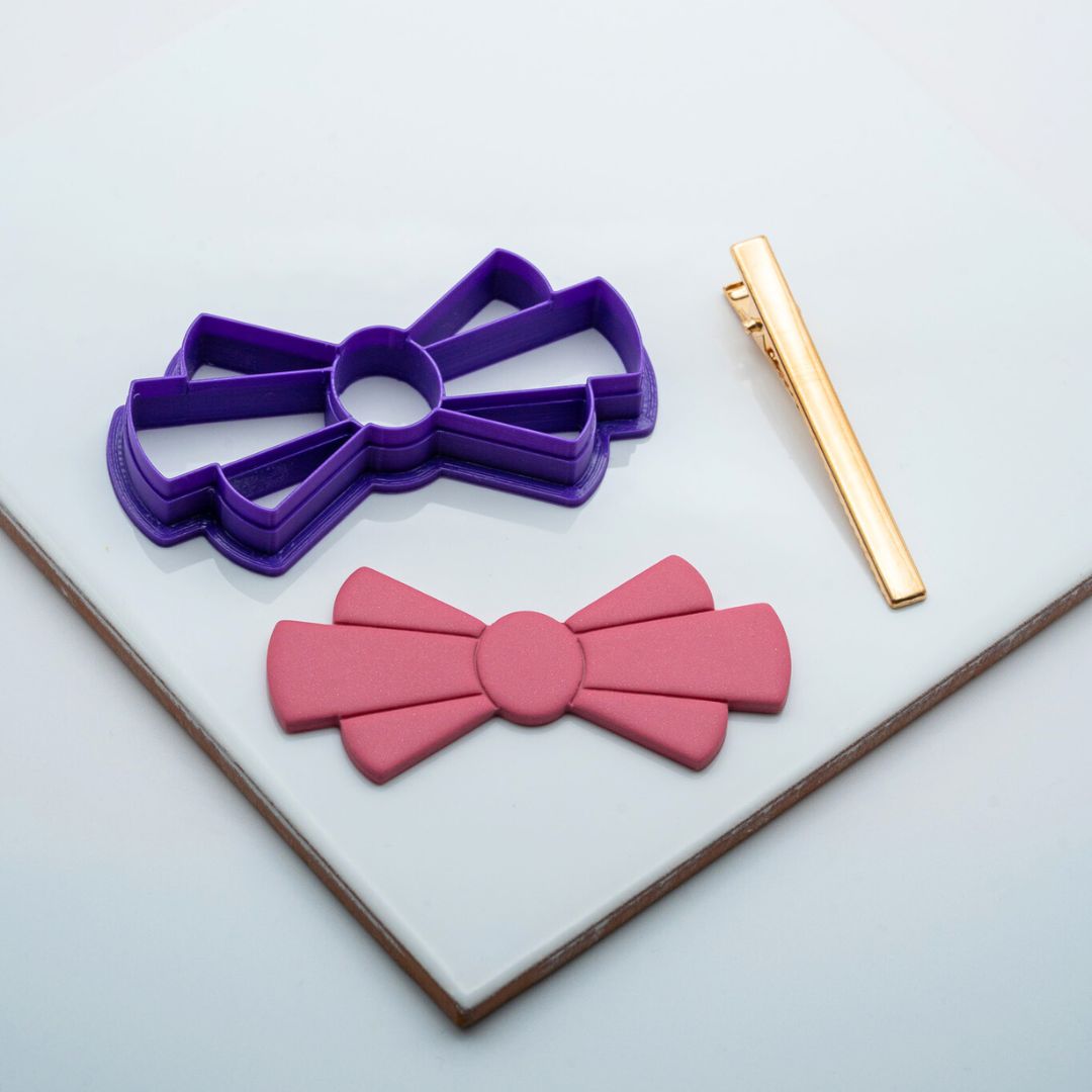 Emporte-piece barrette Noeud
