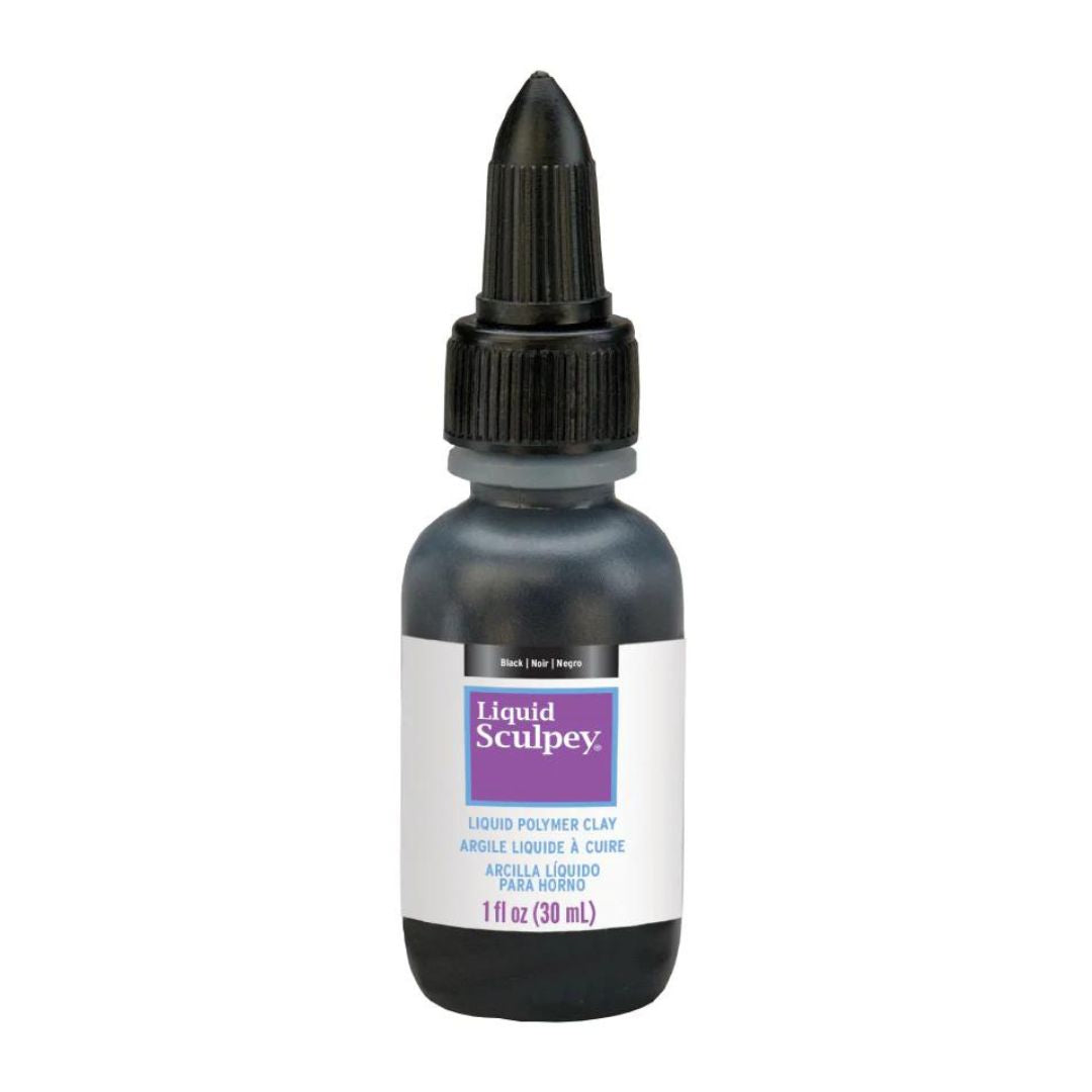 Argile liquide à cuire Noir - Liquid Sculpey