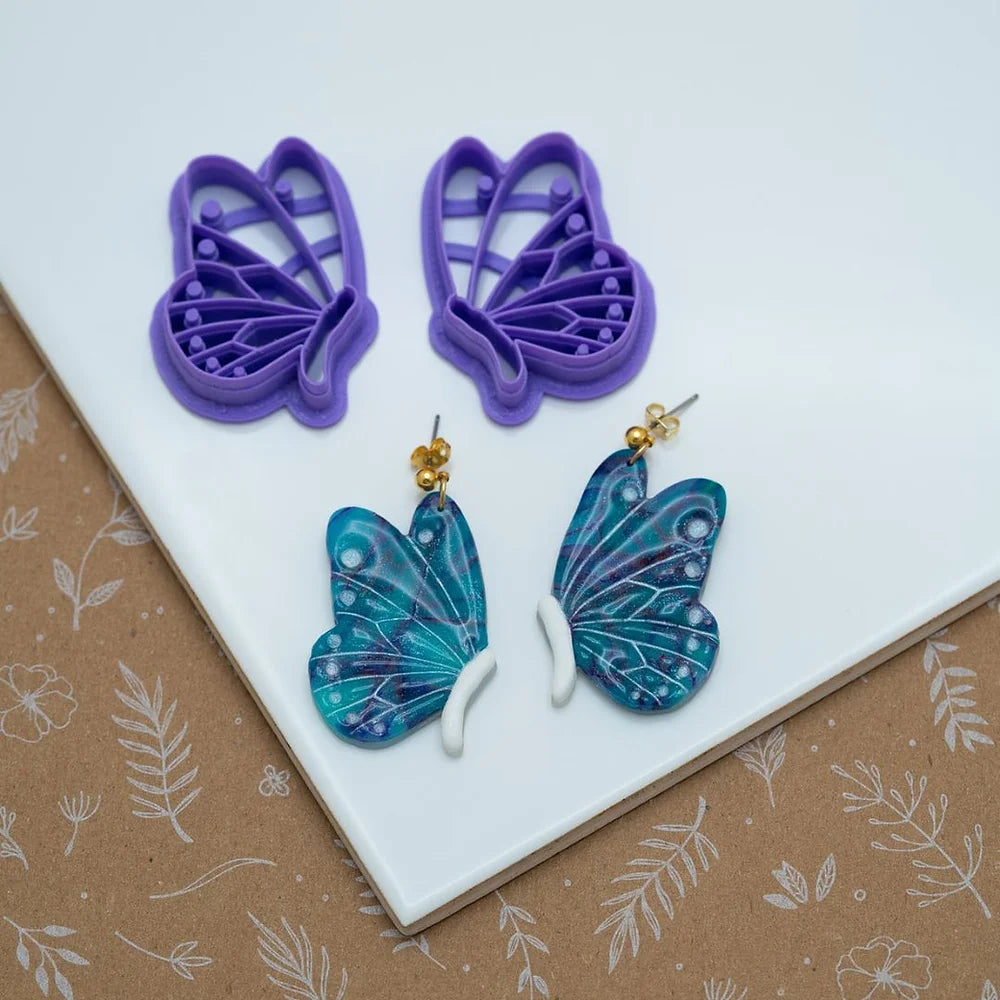 Emporte-pièces papillon profil en miroir