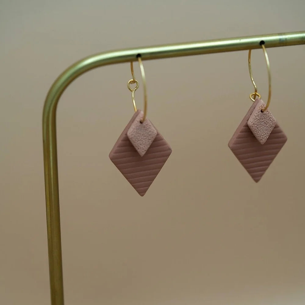 Emporte pièce losange pour bijoux en argile polymère