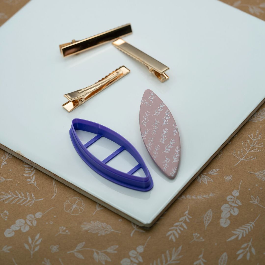Emporte-piece barrette grande ellipse