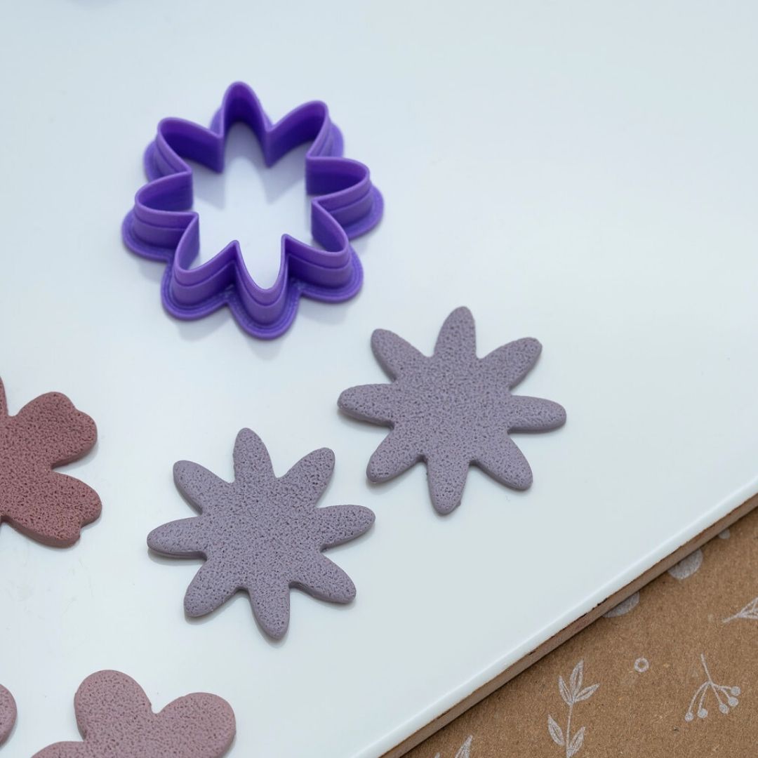 Lot emporte-pièces fleurs