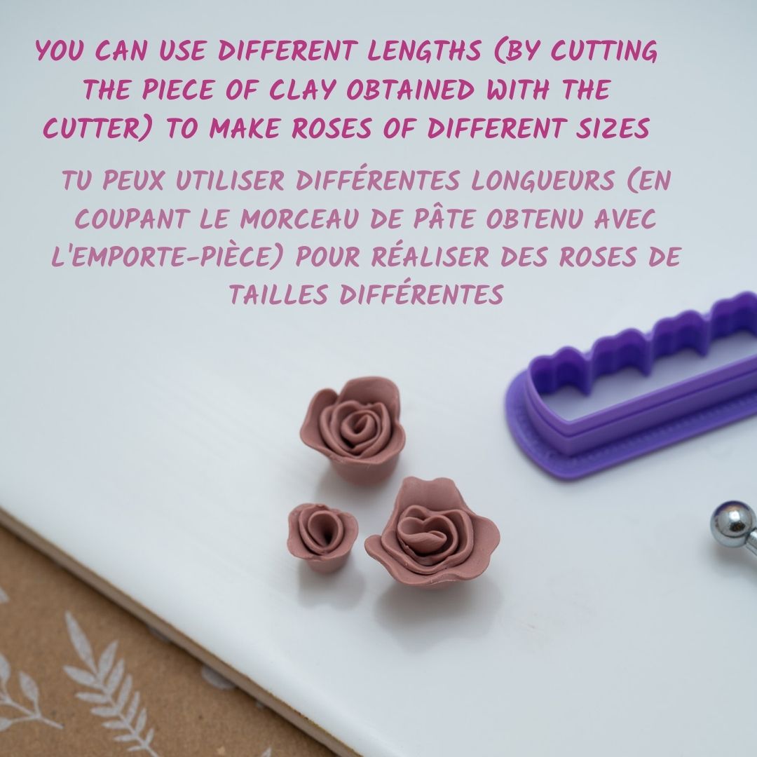 Outil pour fabrication de rose