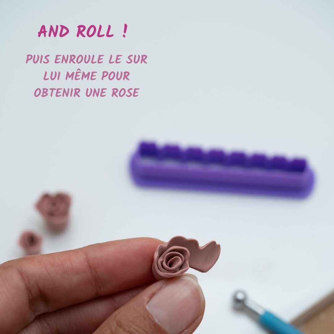 Outil pour fabrication de rose