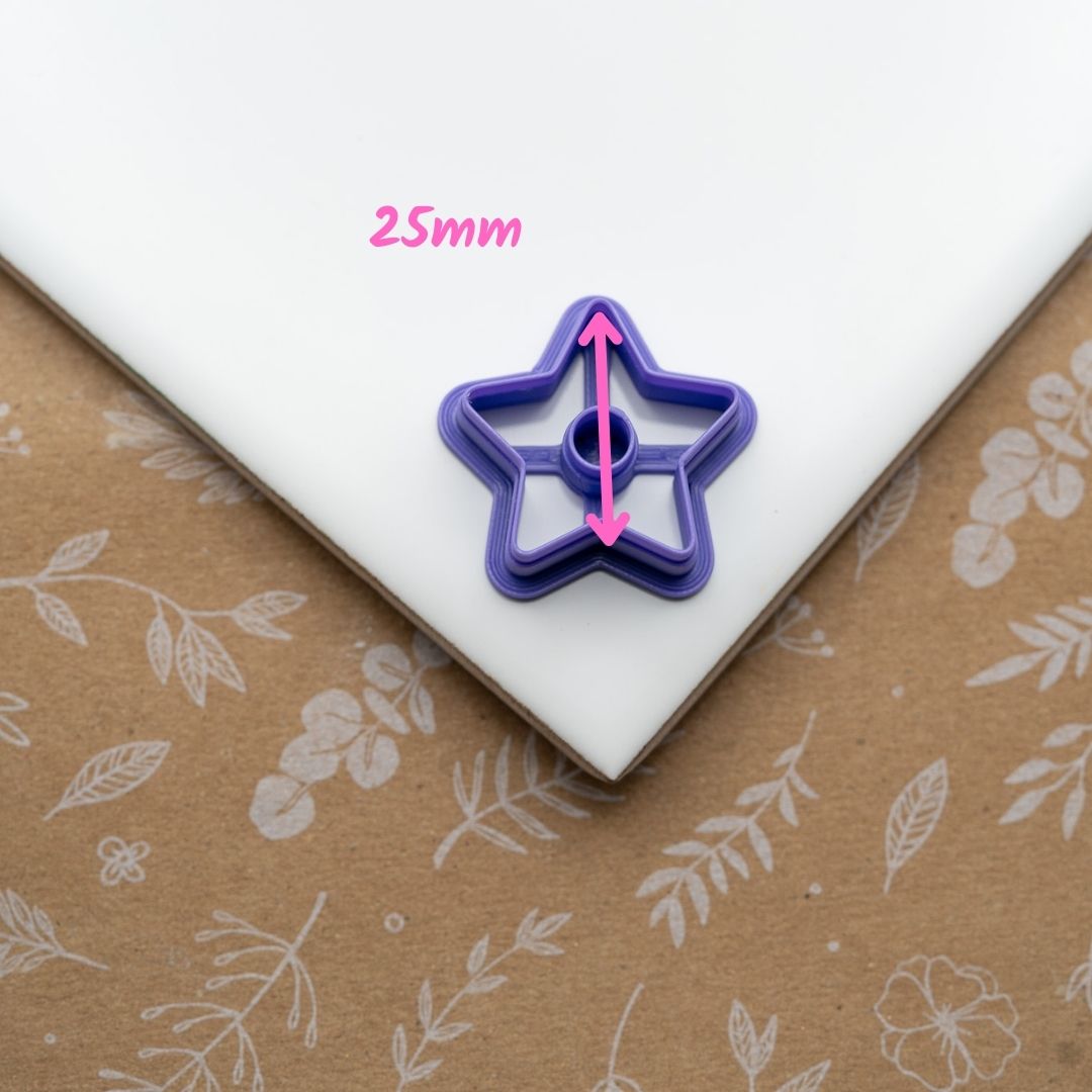 Emporte-pièce Etoile pour créoles interchangeables