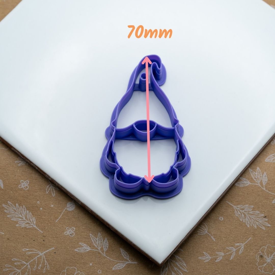 Emporte-pièce Gnome pour décoration de Noël