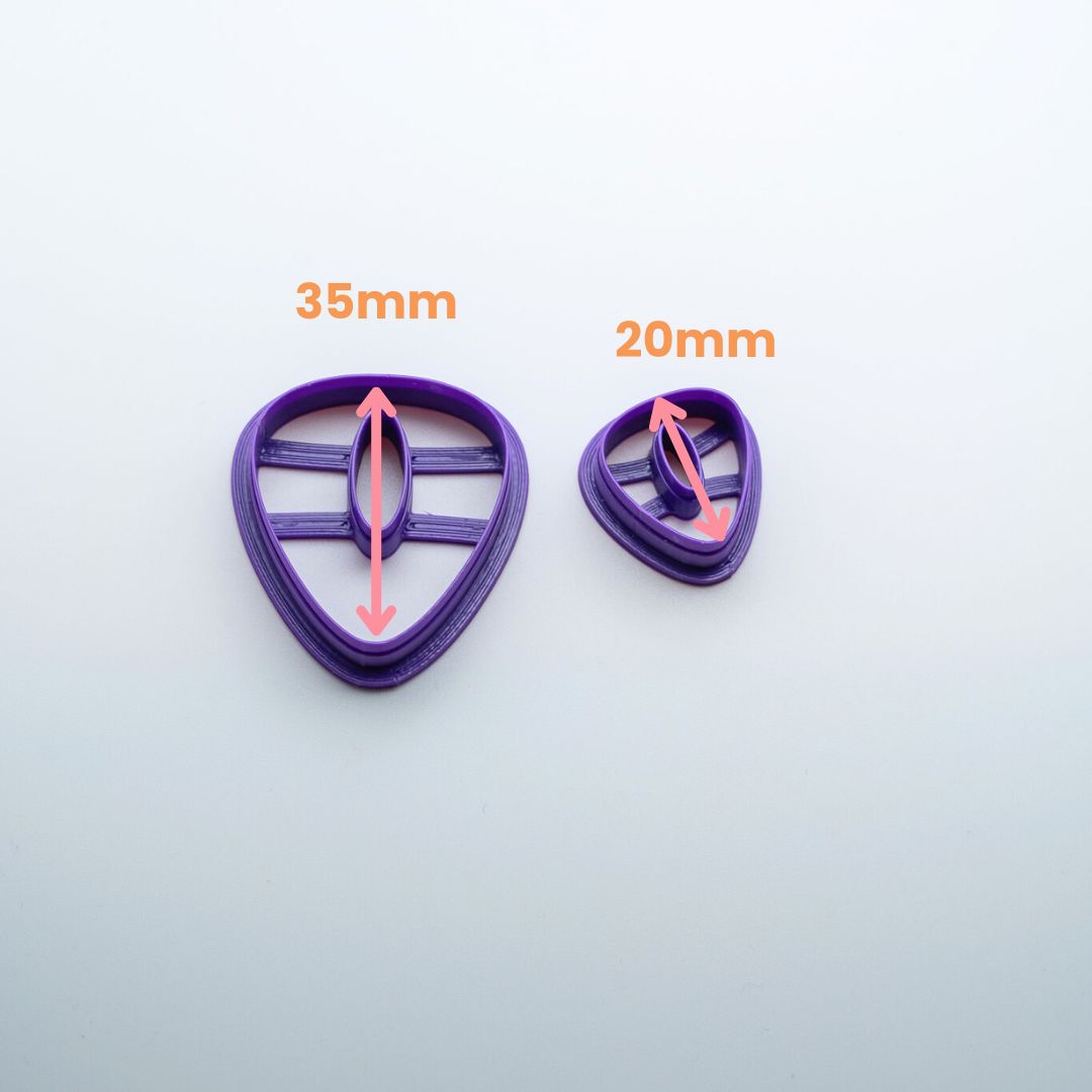 Emporte-pièce triangle rétro