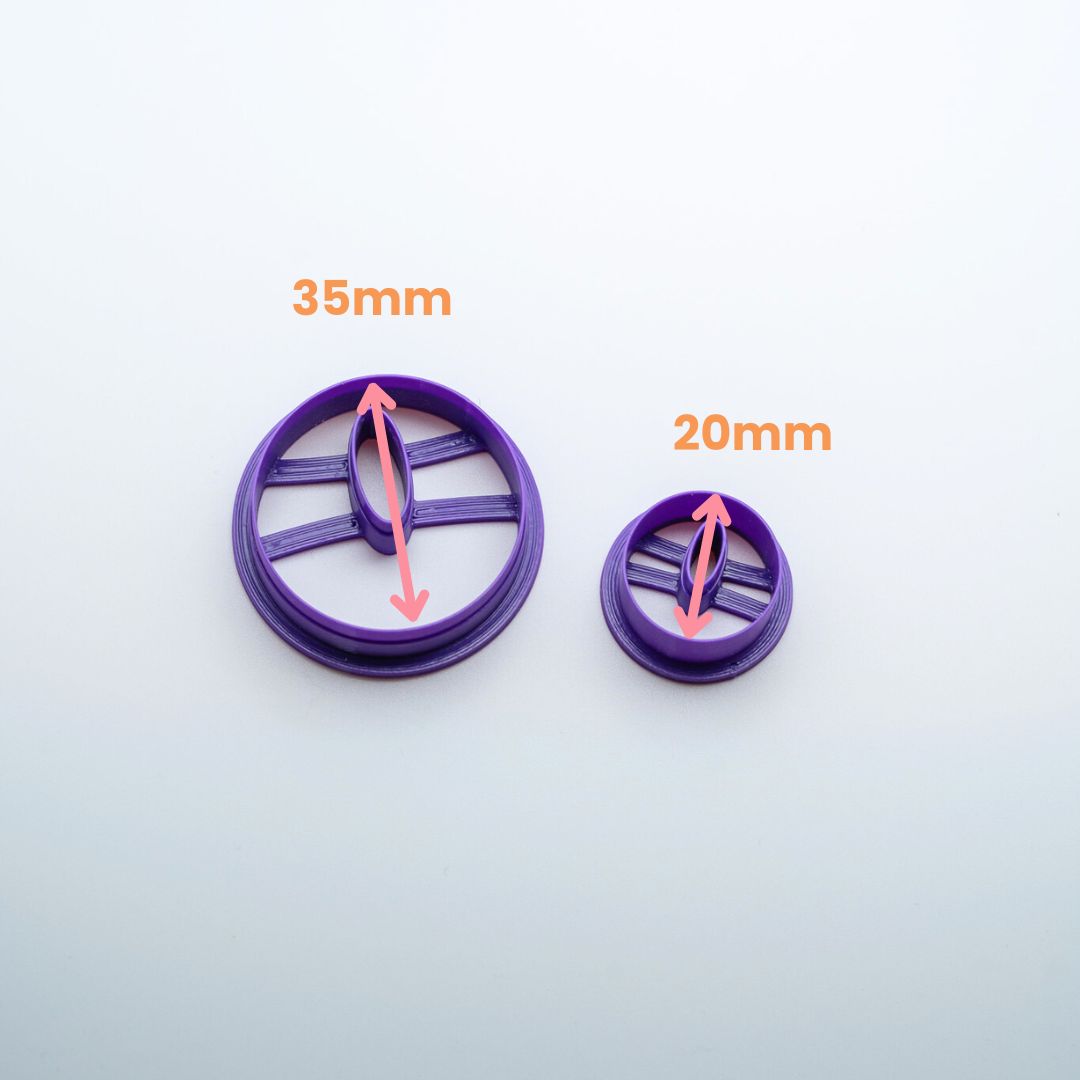 Emporte-pièce rond rétro