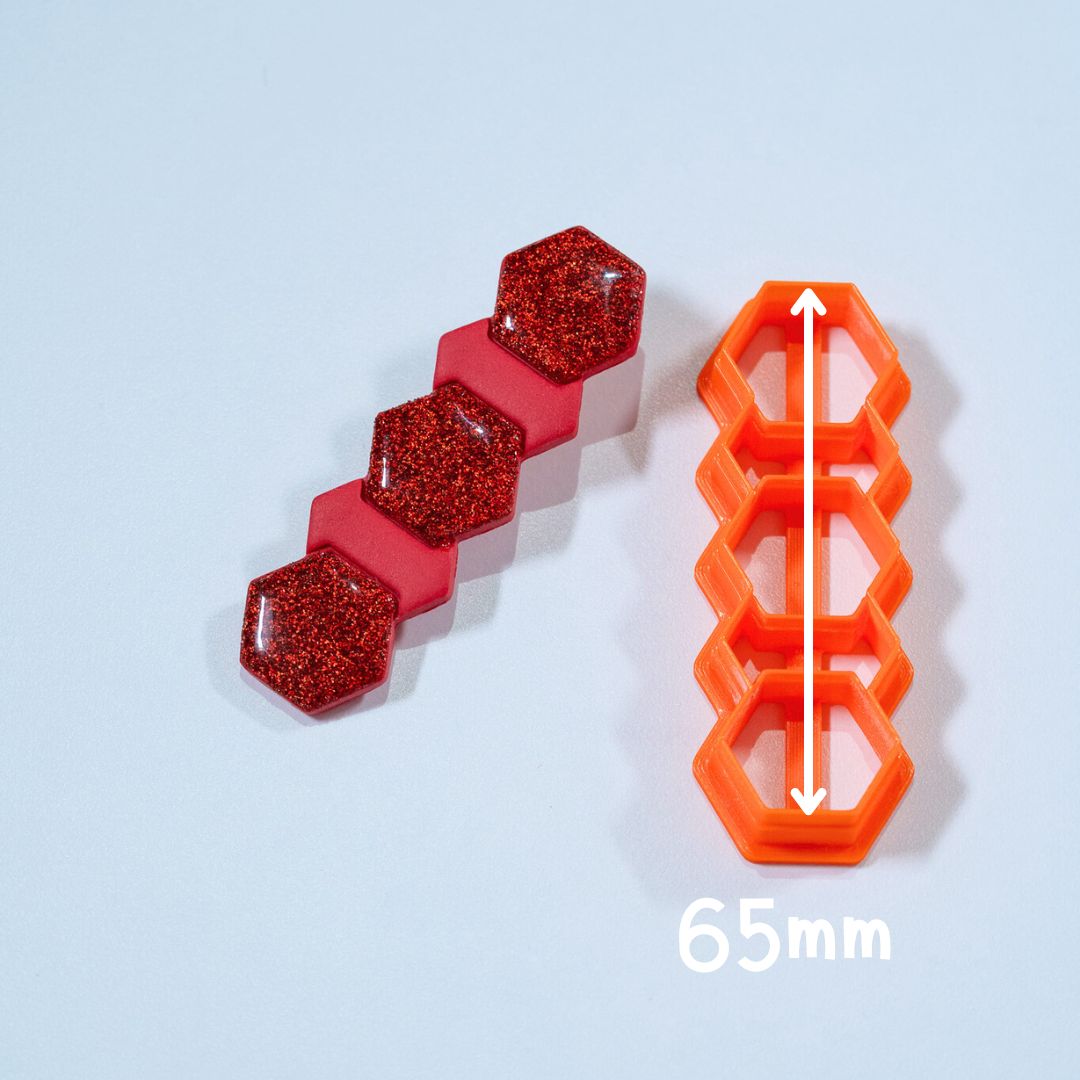Emporte-pièce Barrette hexagone