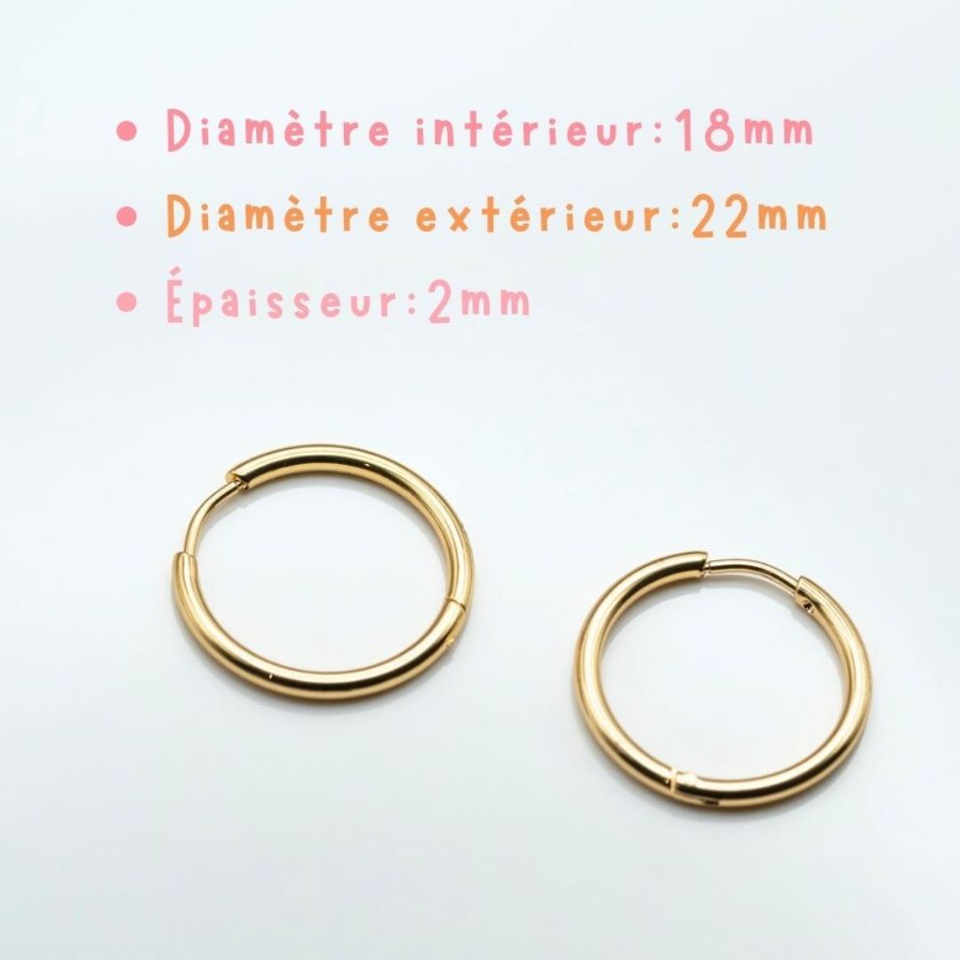 Kit débutant: CRÉOLES INTERCHANGEABLES