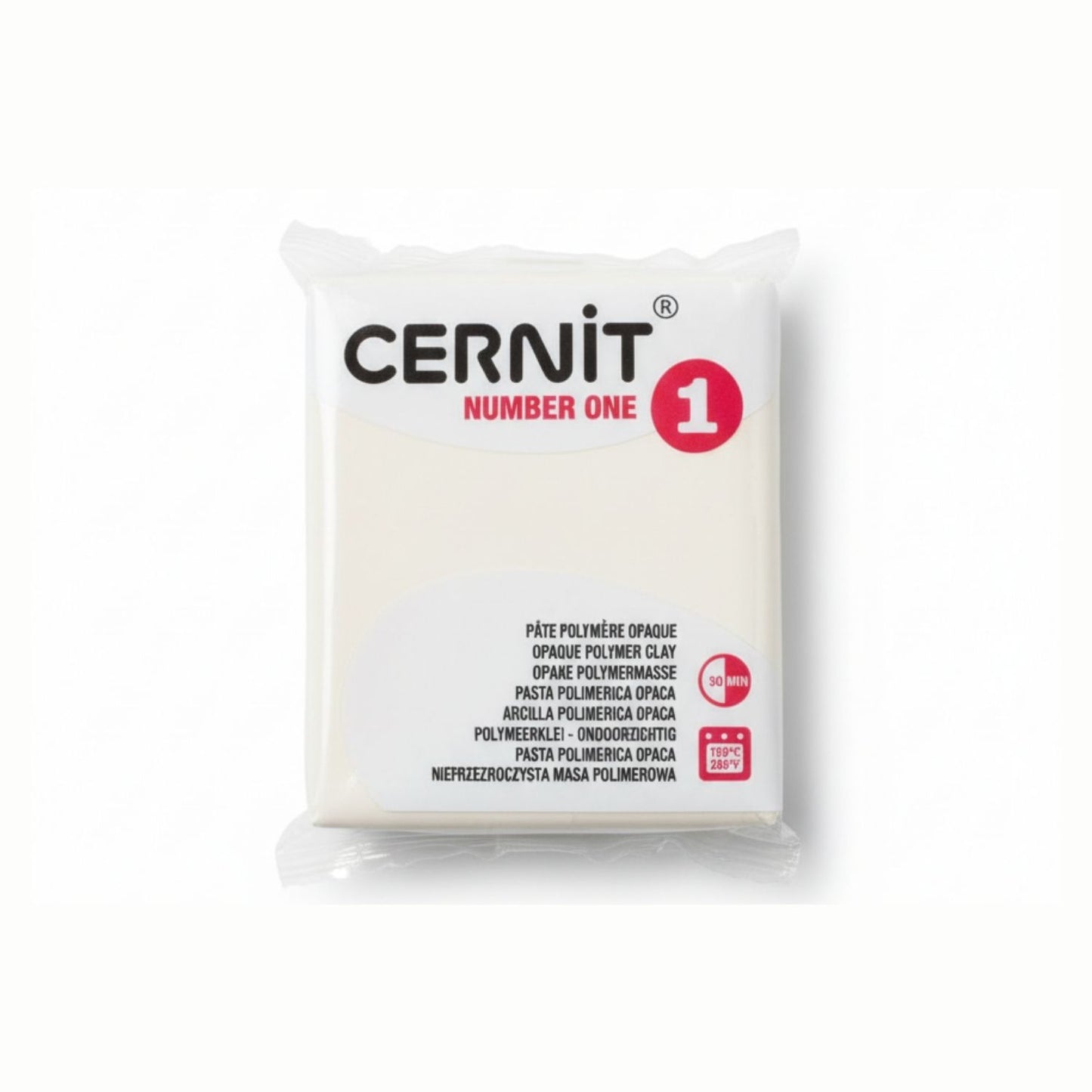 Pâte Cernit Number One – Blanc (n°027)