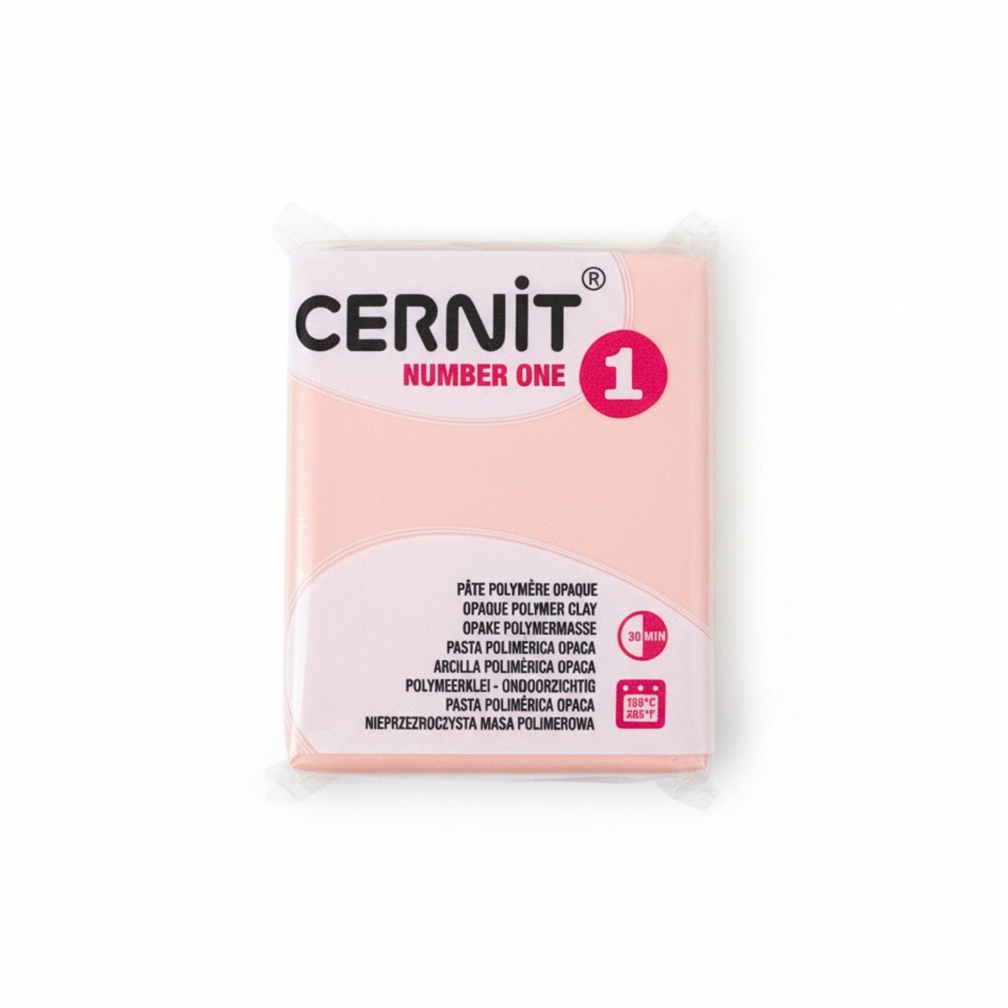 Pâte Cernit Number One – Rose (n°475)