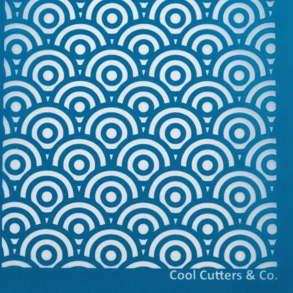 Silkscreen Cercles 70's