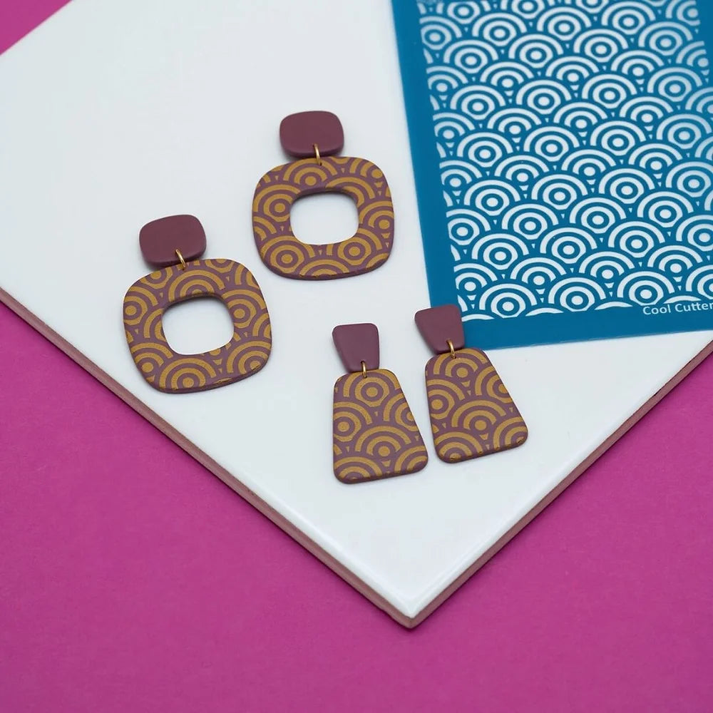 Silkscreen Cercles 70's