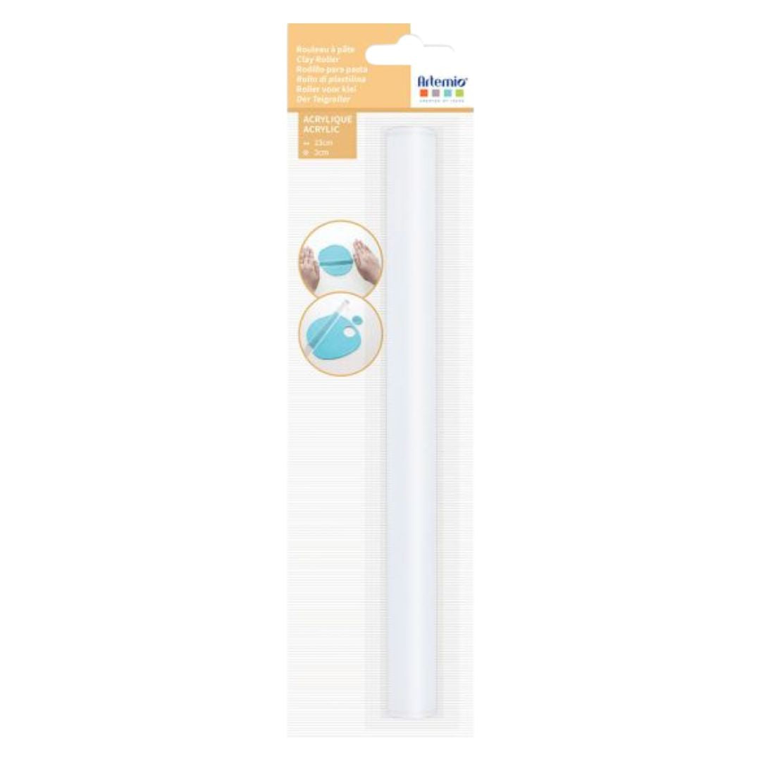 Rouleau acrylique pour argile polymère