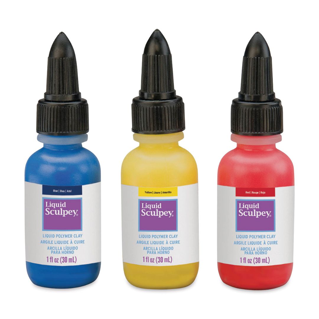 Argile liquide à cuire - Couleurs primaires x3