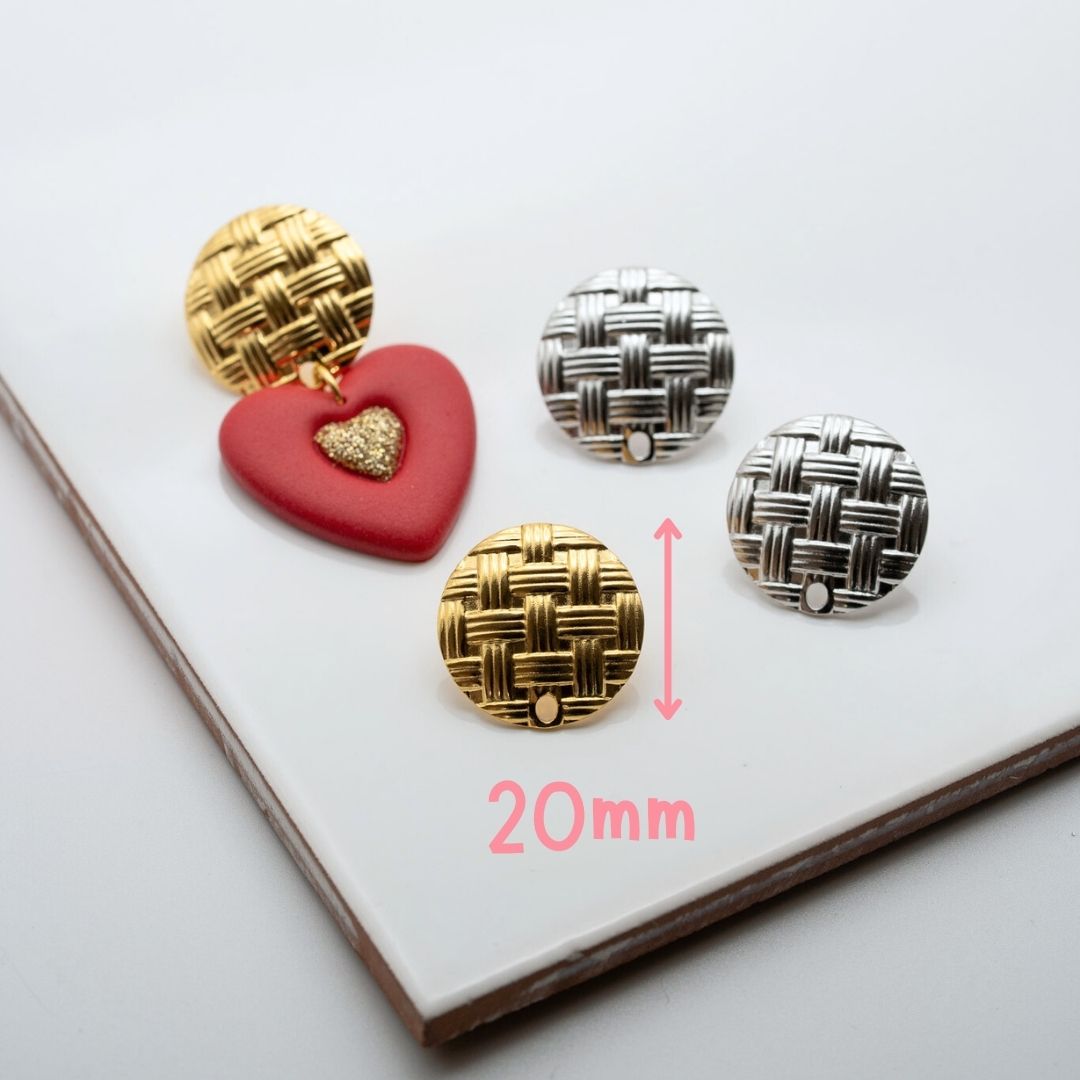 Clous d'oreilles Acier Inoxydable