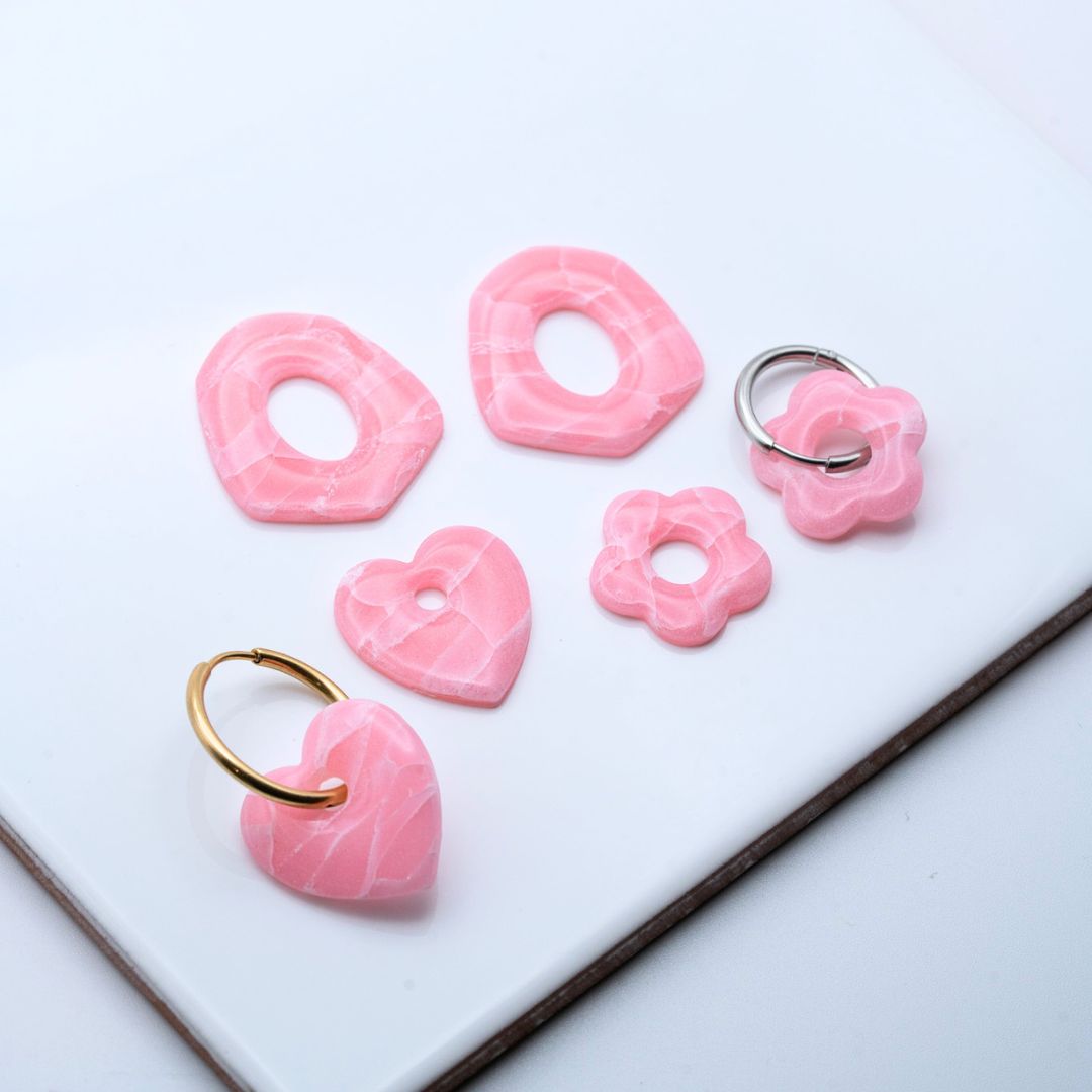 Pâte Cernit Translucent 56g - Quartz Rose (n°477)