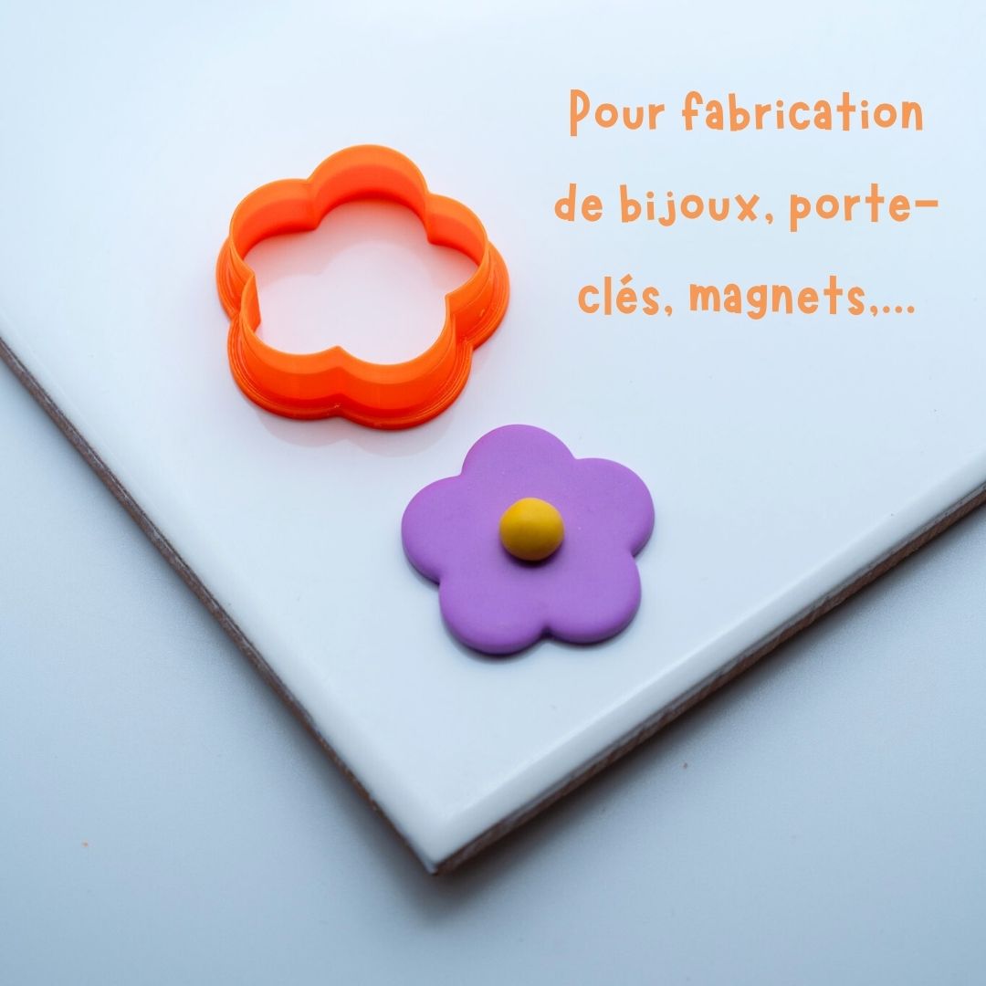 Emporte-pièce Fleur minimaliste