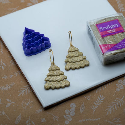 Sculpey Premo 57g Yellow Gold Glitter