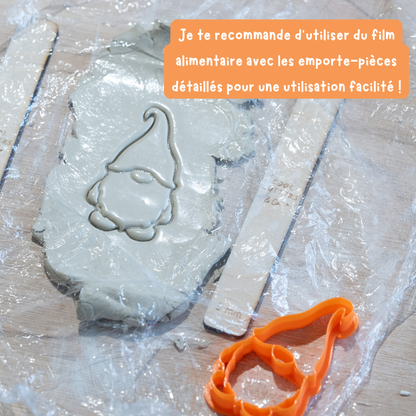 Emporte pièce Gnome (adapté à l'argile)