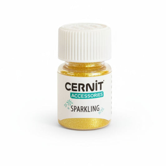 Poudre de mica Cernit Sparkling - Metallic Or N°050
