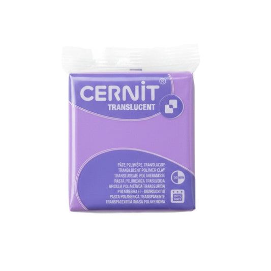 Pâte Cernit Translucent 56g - Violet (n°900)