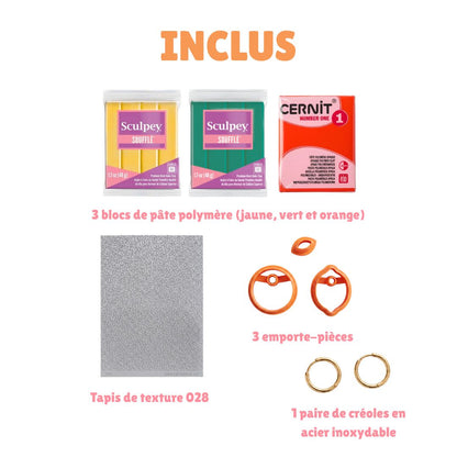 Kit créatif – Pampilles fruitées 🍋🍊