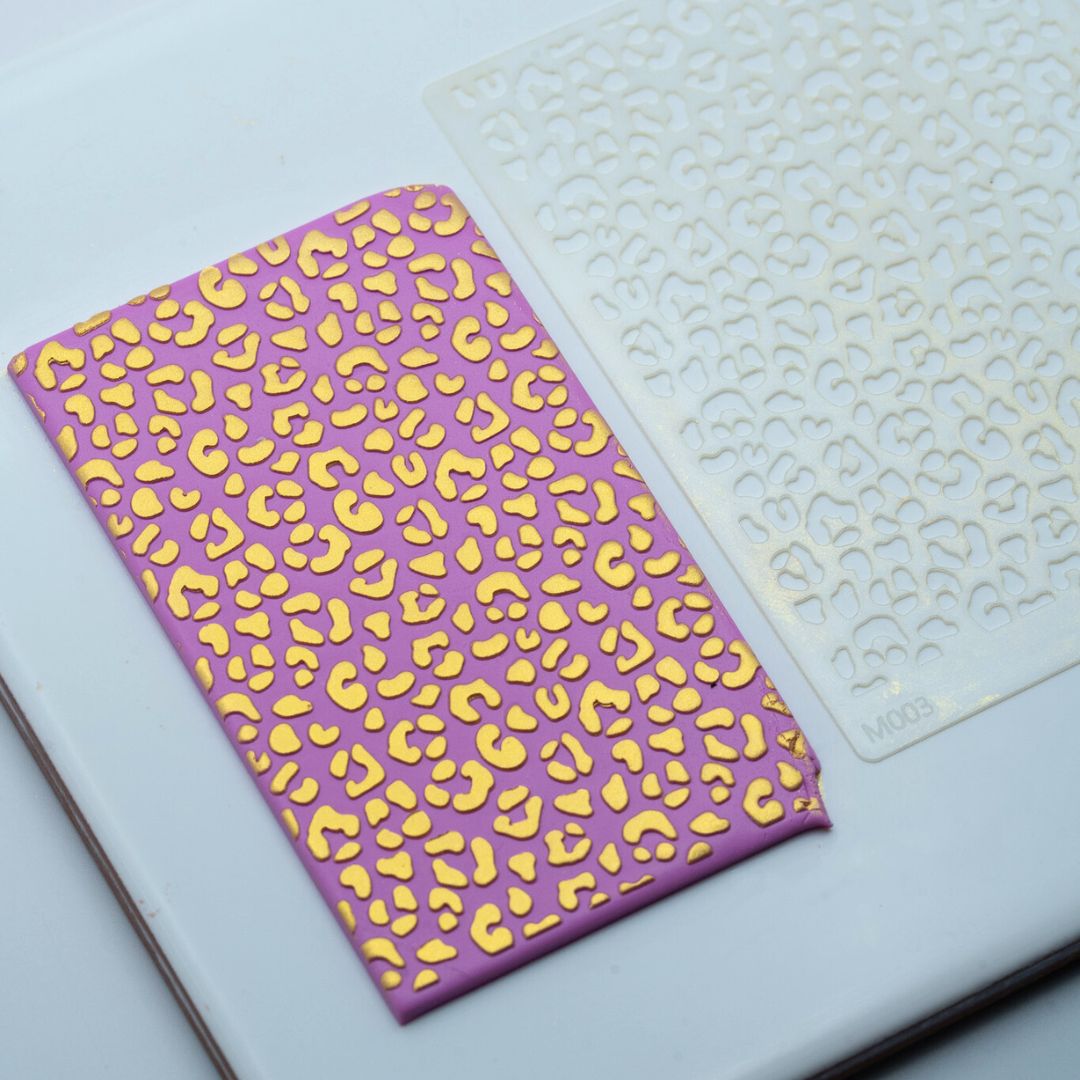 Feuille de texture pâte polymère 003