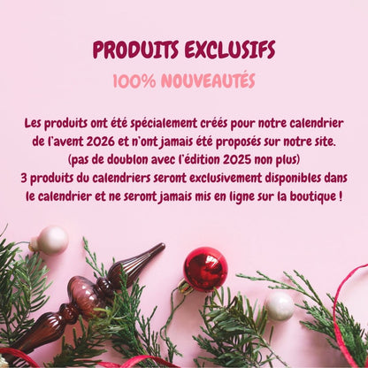 CALENDRIER DE L'AVENT PATE POLYMÈRE
