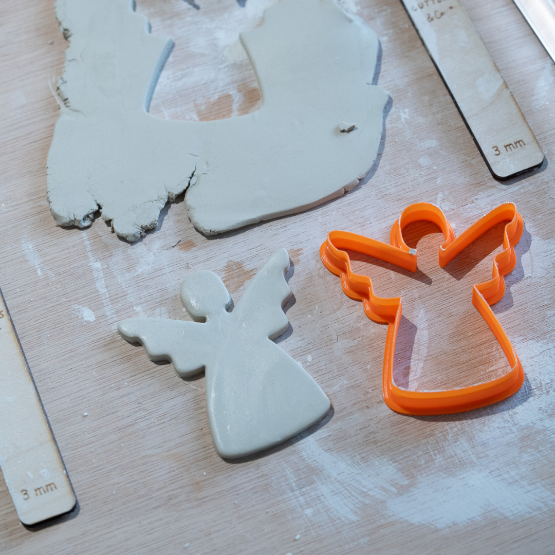 Emporte pièce Ange (adapté à l'argile)