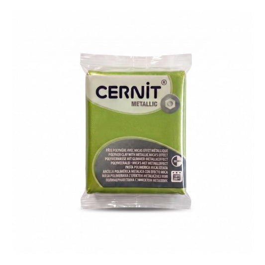 Pâte Cernit Metallic – Or Vert (n°51)