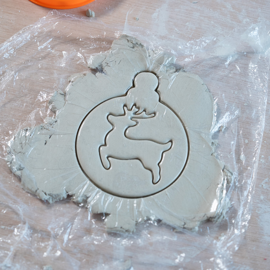 Emporte pièce Boule Renne (adapté à l'argile)