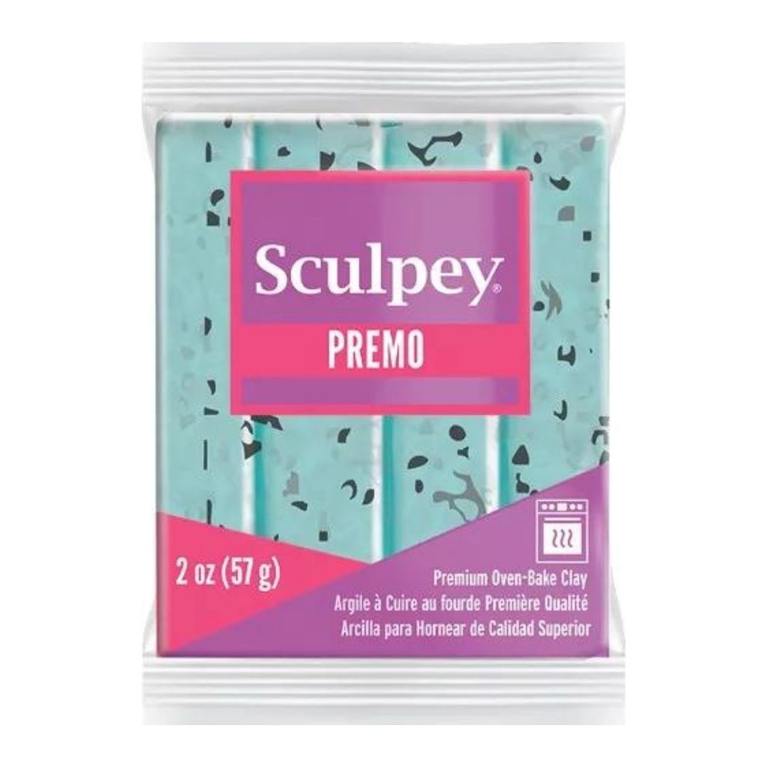 Sculpey Premo 57g Turquoise Granite