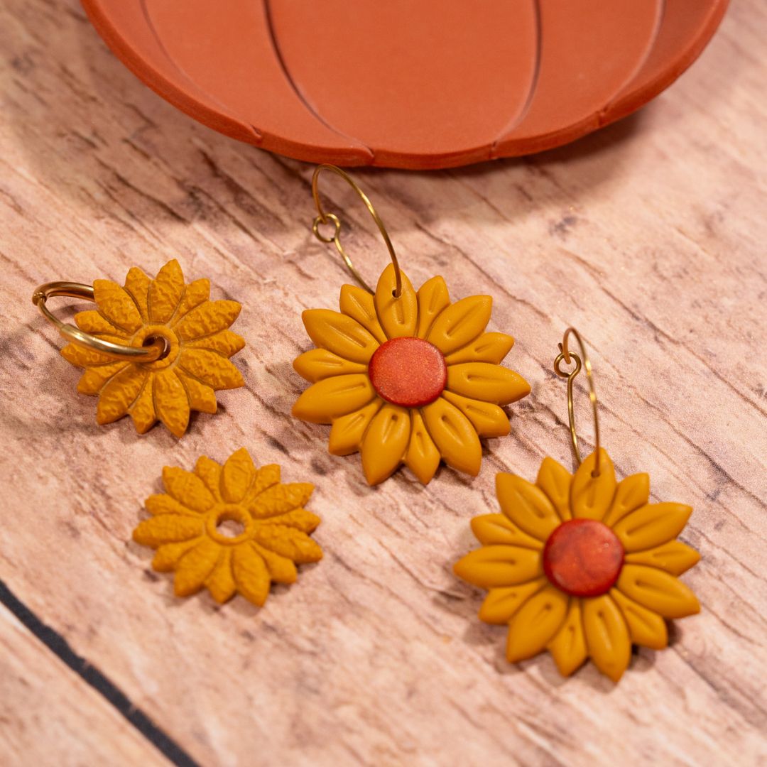 Emporte-pièce Fleur - Tournesol (pour pampilles)