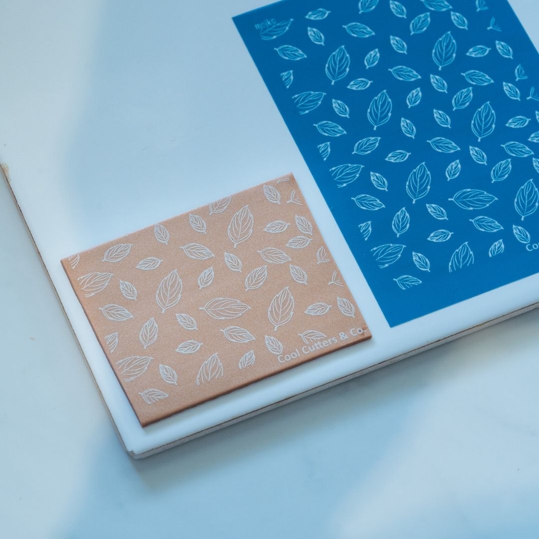 Silkscreen Grandes feuilles