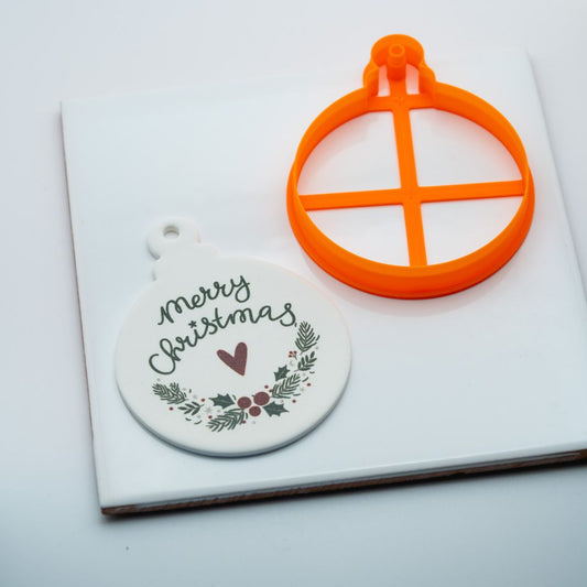 Emporte-pièce Boule de Noël pour décoration de Noël
