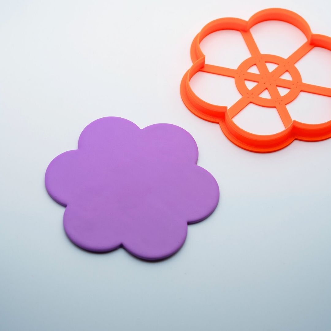 Emporte-pièce Fleur 6 pétales pour décoration