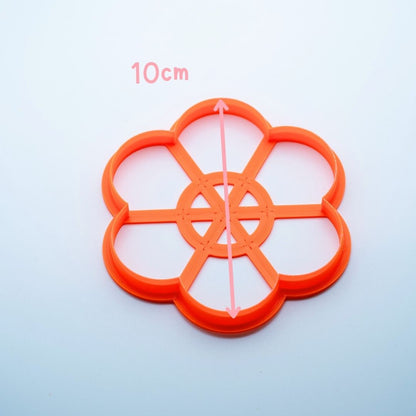 Emporte-pièce Fleur 6 pétales pour décoration