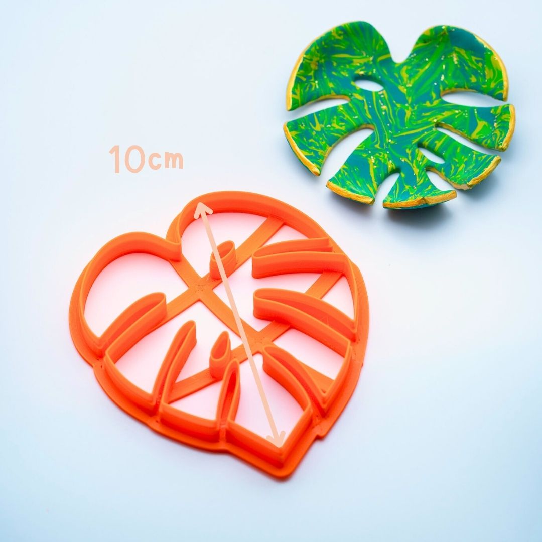 Emporte-pièce Monstera pour décoration