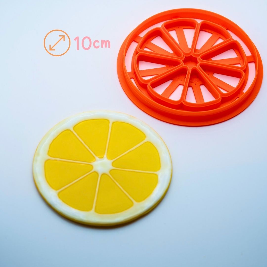 Emporte-pièce Citron / Orange pour décoration